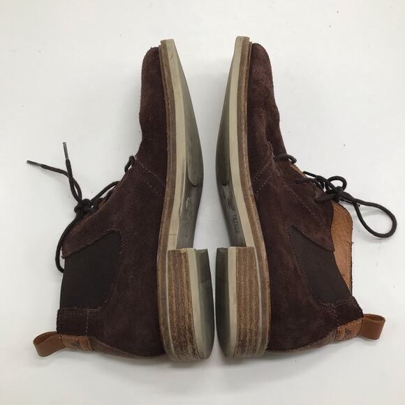 Pajar Men' Brown Jameson Suede Leather Chukka Boot Size 7.5 - Picture 2 of 8